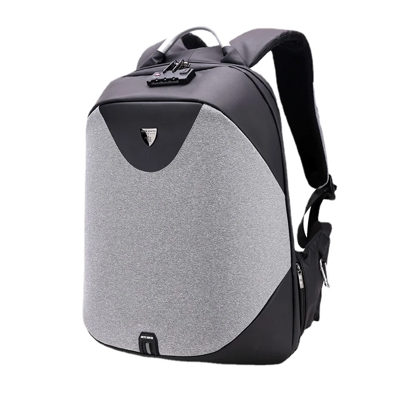 Anti-Theft Backpack Fashion Men's Backpack 15.6 Inch USB Charging Laptop Backpack 2022 Teen Men's School Backpack Business