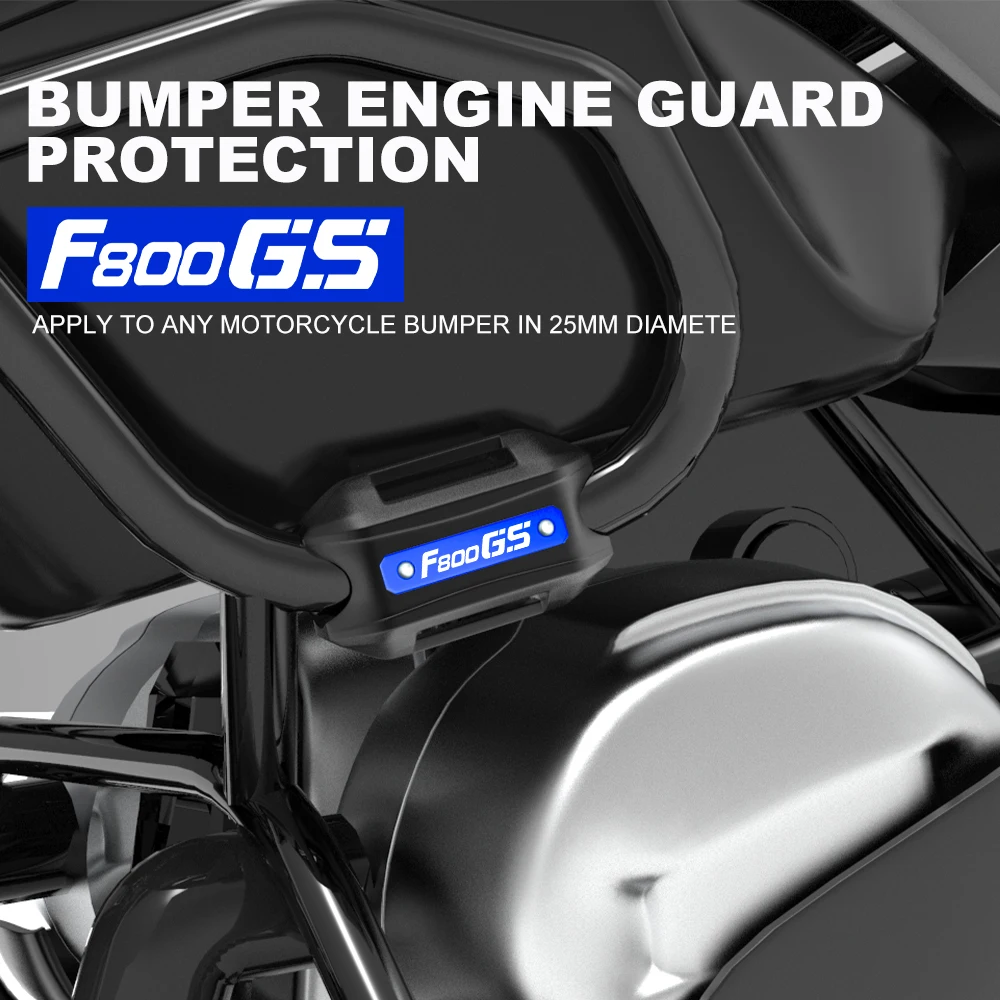 

F800 GS Engine Crash bar Protection Bumper Decorative Guard Block For BMW F800GS F 800 GS 2012 - 2017 2018 2019 2020 2021 2016