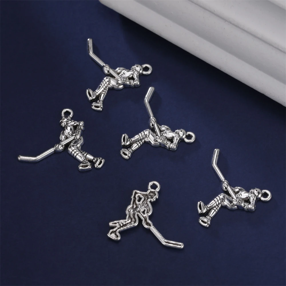 

10 шт./лот винтажные подвески из цинкового сплава, аксессуары, античный посеребренный браслет, ожерелье, Подвески для изготовления ювелирных...