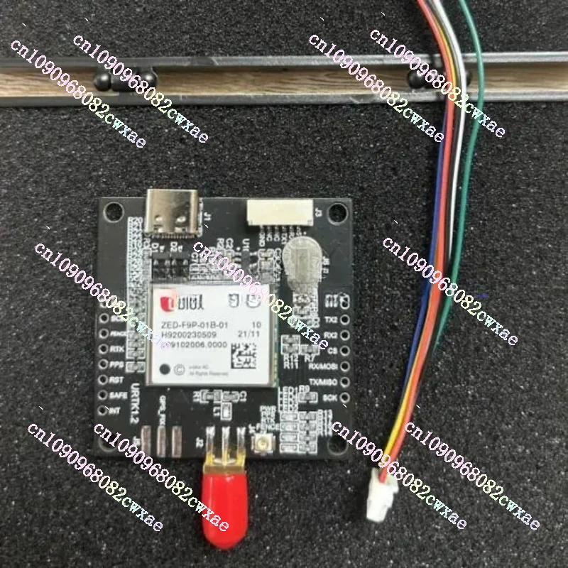 ZED-F9P-01B-01 Отличная плата GNSS работает последовательный I2C ESP32 с управлением и SPI UM980