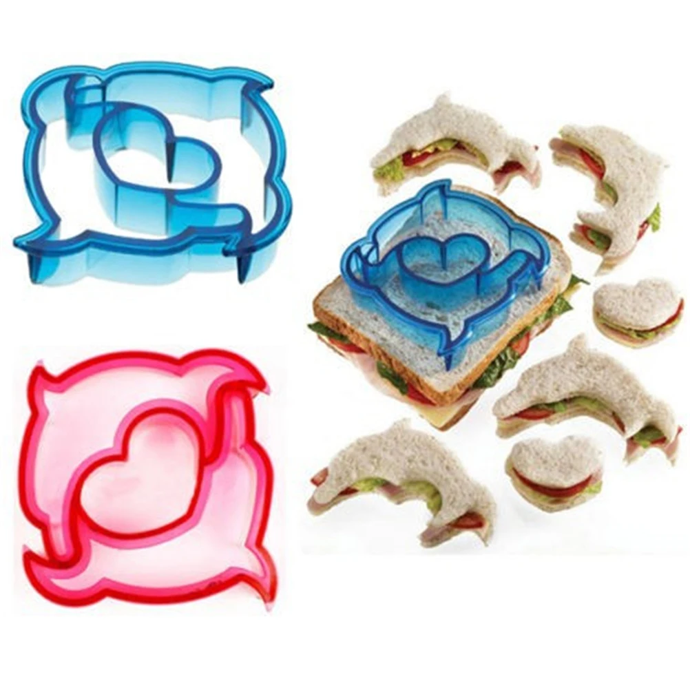 

1pc DIY Bread Sandwich Cutter Jigsaw Butterfly Dog Flower Shape Cake Bread Toast Bento Mold Mould Maker Children Baking Tools