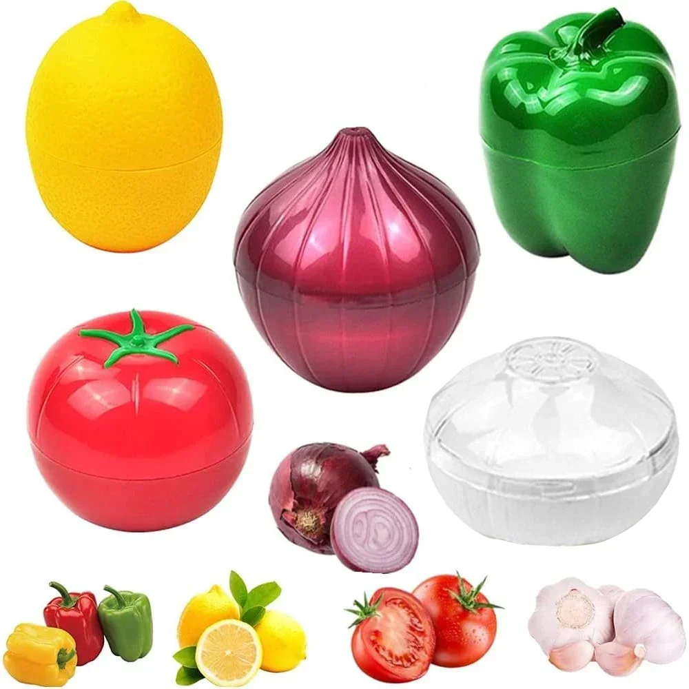 1 шт. креативный кухонный холодильник контейнер для овощей фруктов лука авокадо