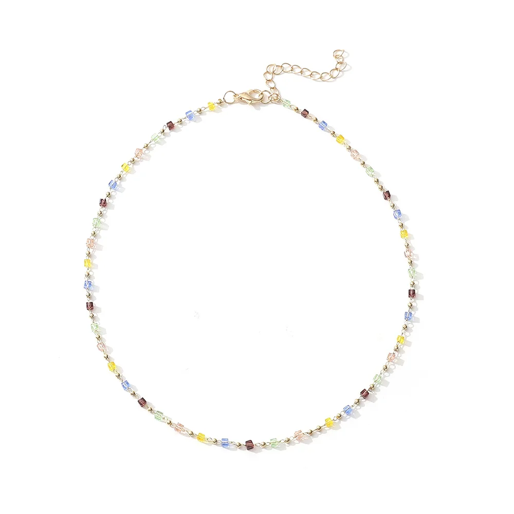 Ожерелье с бисером в стиле бохо