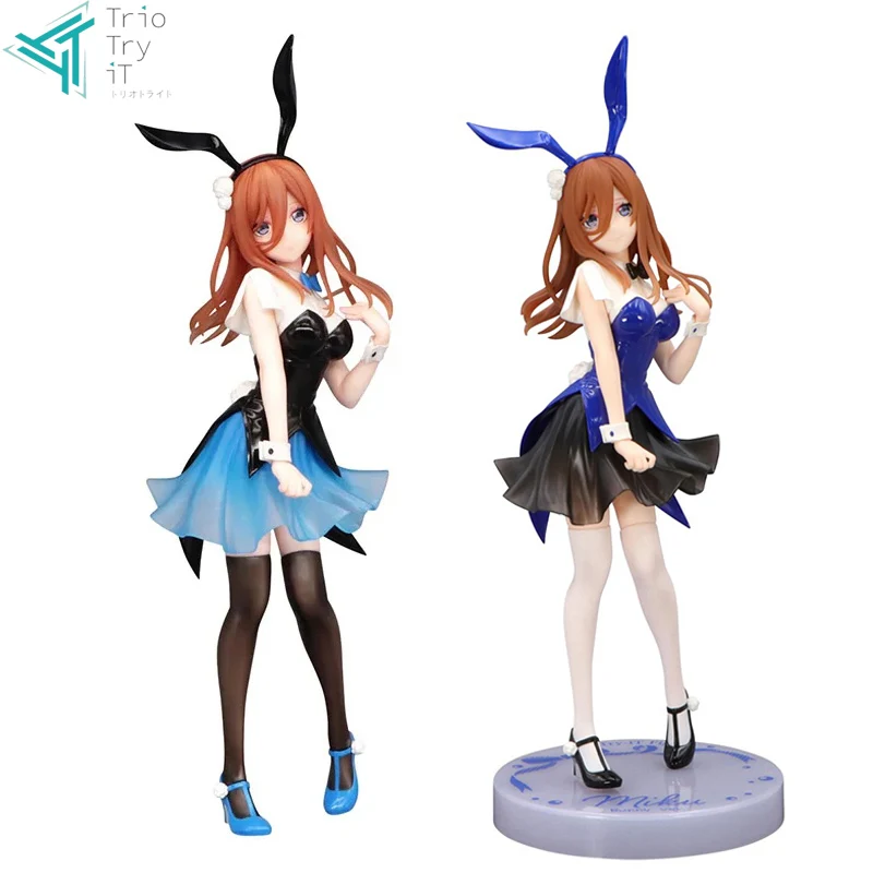 Фото В наличии FuRyu Trio-Try-iT The Quintessential Quintuplets Nakano Ichika Nino Miku Yotsuba Itsuki Bunny Girl Аниме Фигурка Игрушка №4