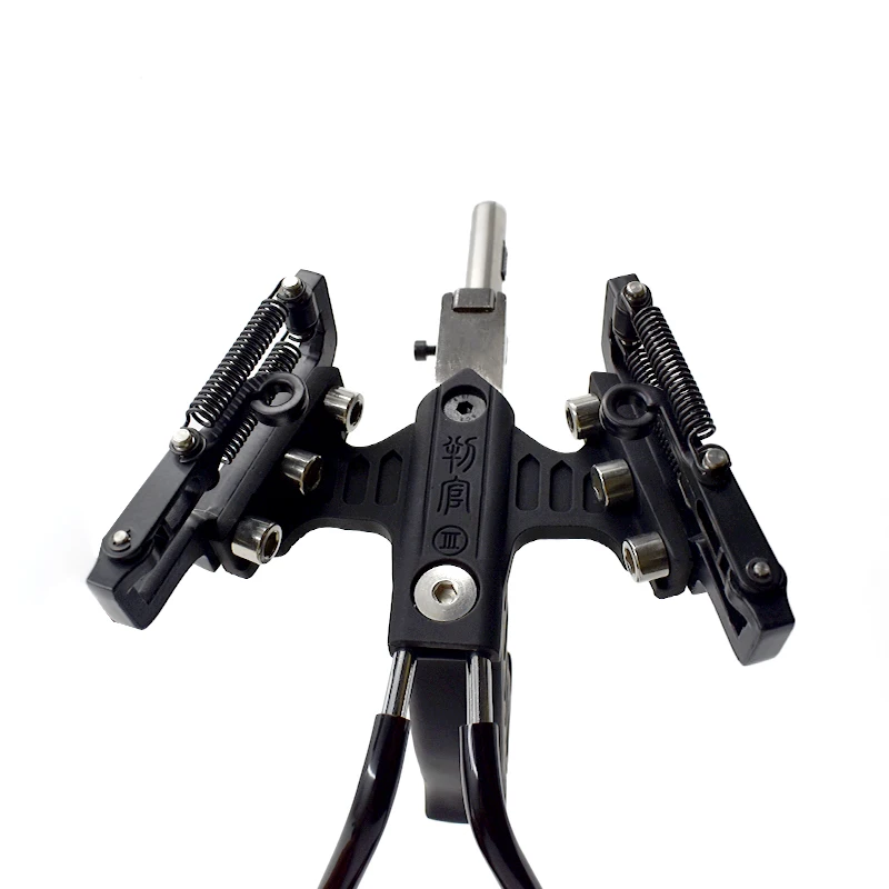 Улучшенная ручная металлическая Рогатка с резинками и рыболовной катушкой