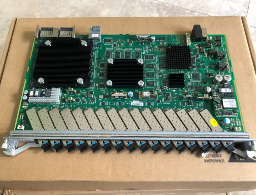 16 портов GFGH GFGN GPON OLT интерфейсная плата с оптическими модулями C +/C ++ SFP для zxa10