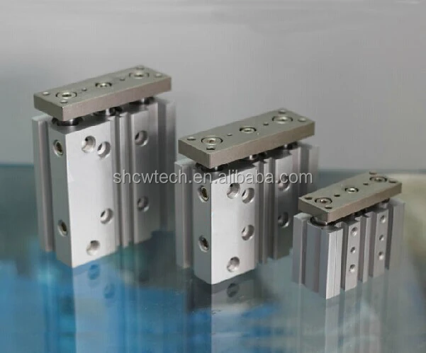 MGPM25-100 трехвальный пневматический цилиндр-тип SMC