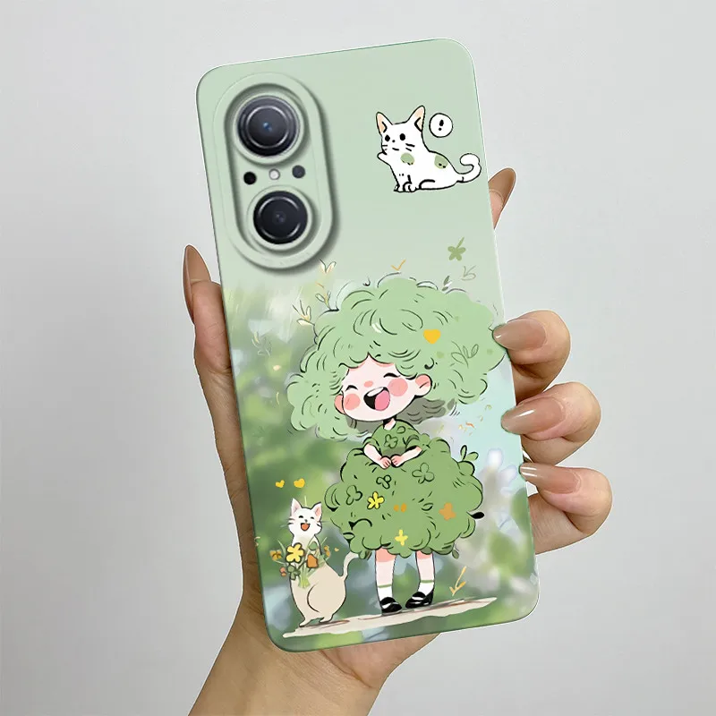 Чехол для телефона Huawei Nova 9 se/Honor 50 SE JLN-LX1 JLH-AN00 мягкий силиконовый чехол с милой