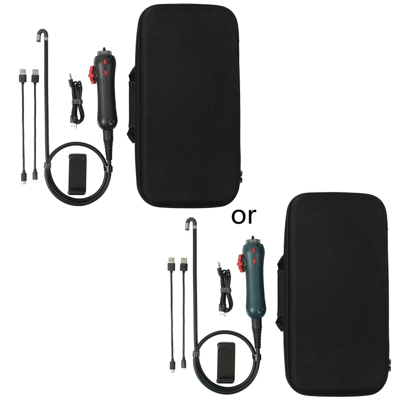 

Endoscope Snake Inspection for Hard-to-reach Area Detection with LED Type-C