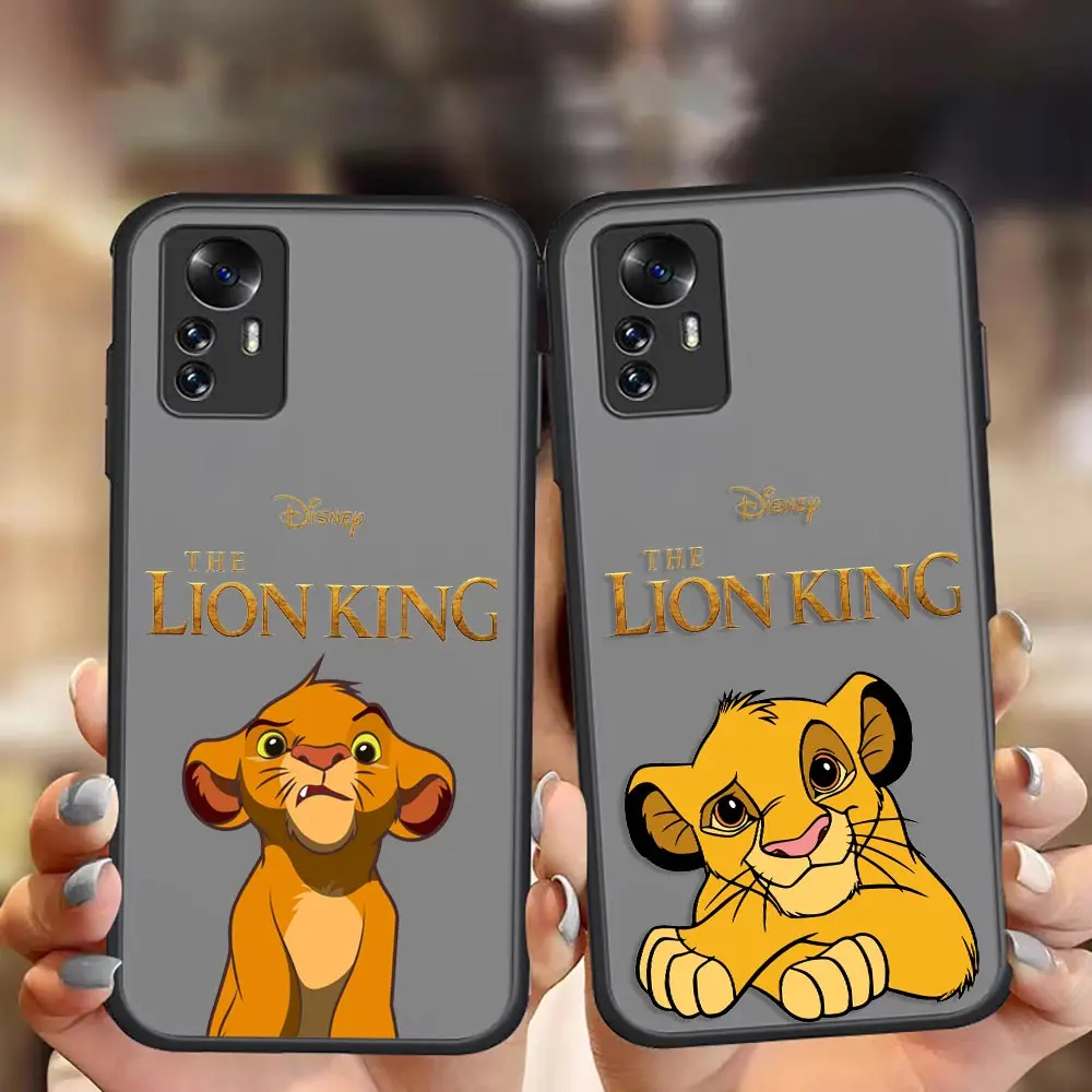 

Disney Cute The Lion King Anime Cartoon Matte Case For Xiaomi 12 Pro Case For Xiaomi Mi 12 11 11T 10 10S 9 8 Ultra Lite Tpro Pro
