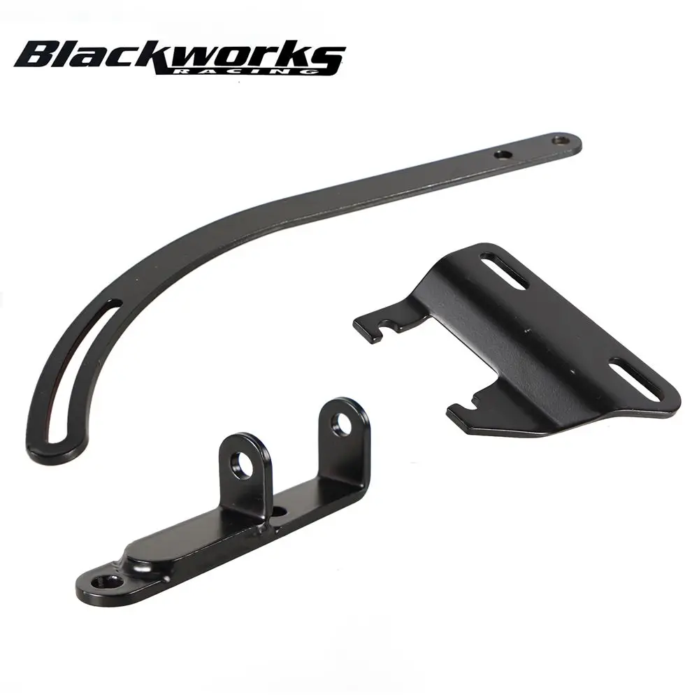 

Black Alternator Bracket Drivers Side for Small Block Chevy SWP SBC 283 305 327 350 Drivers Short Water Pump Side High Quality