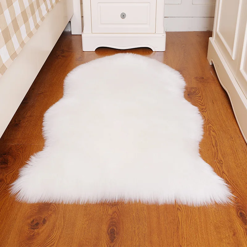 

Коврик для стула из искусственной овчины