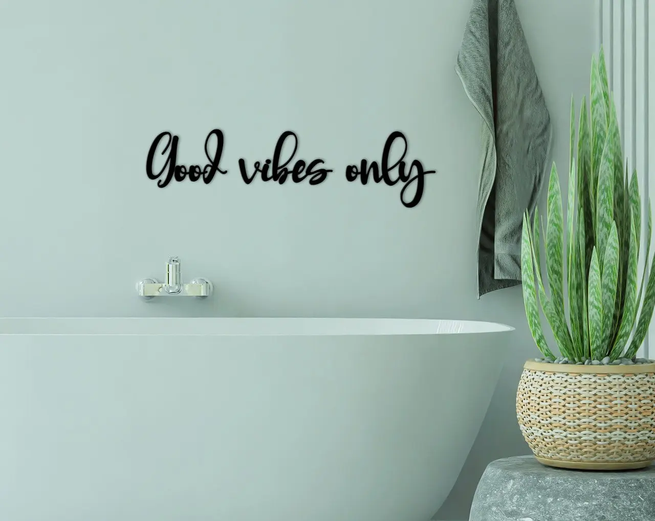 

BK Home Good Vibes Only стена ядзил-1