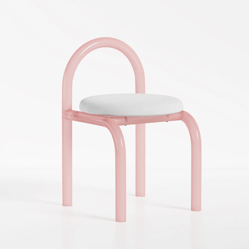 Современный роскошный Ins прозрачный обеденный стул Макияж акриловый