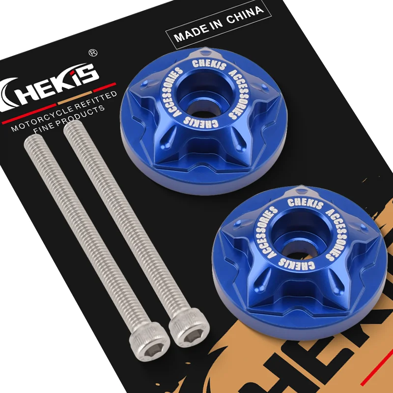 Chekis подходит для Zontes 368g 368g 501g аксессуары для модификации мотоцикла, балансировочная заглушка на руль, хвостовая крышка, декоративная крышка из алюминиевого сплава (art.: 3920caecda644) - 3920caecda644