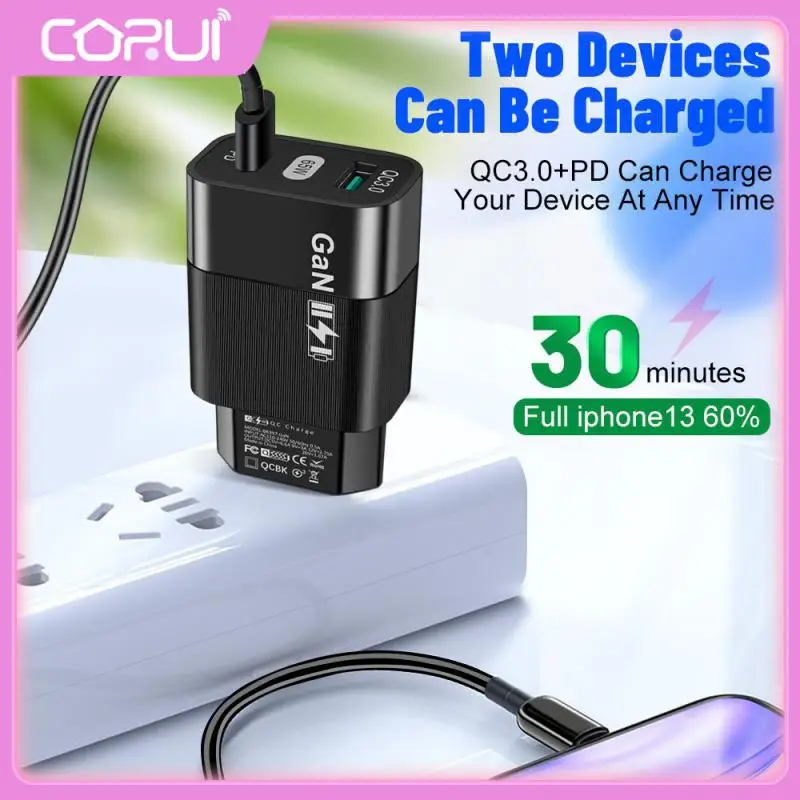 

High Quality Material Pd Fast Charging Adapter Multi Scene Application Laptop C-type Pd Fast Charger Durable Travel Essential