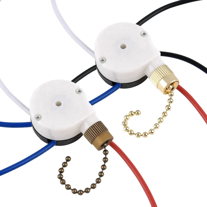 

Лидер продаж! Комплект выключателей потолочного вентилятора, Φ E89885, 3 скорости, 4 провода, выключатель управления скоростью