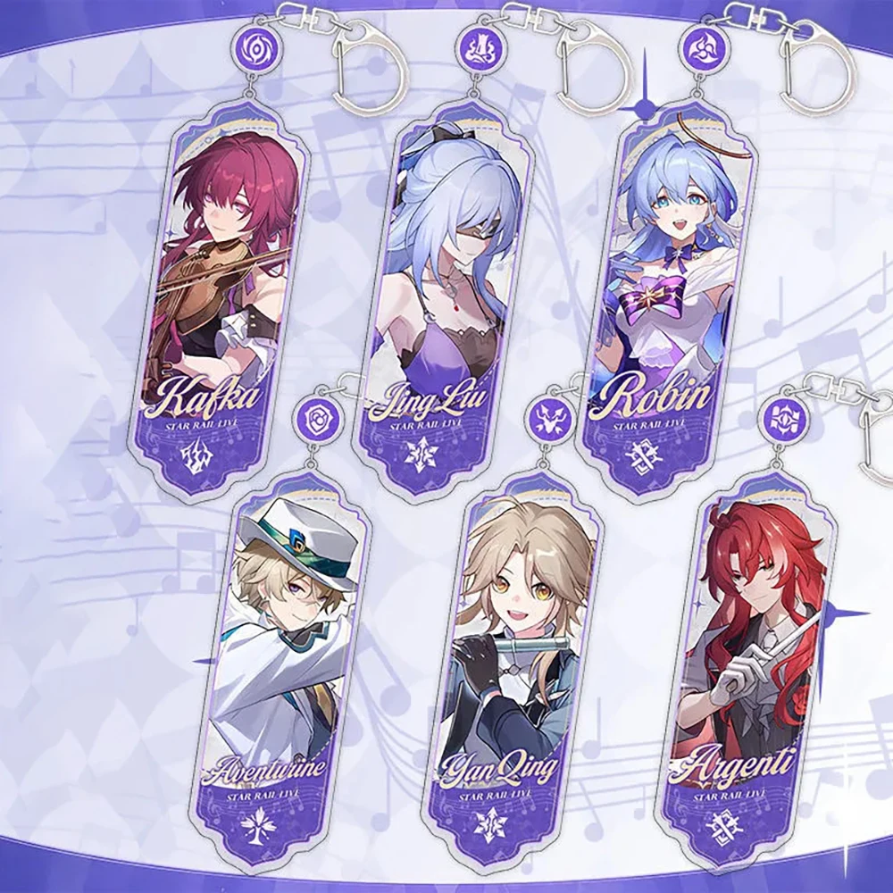 Honkai: Star Rail Kafka Jingliu Robin Aventurine Yanqing Argenti Концертная серия Игровая периферия Подставки