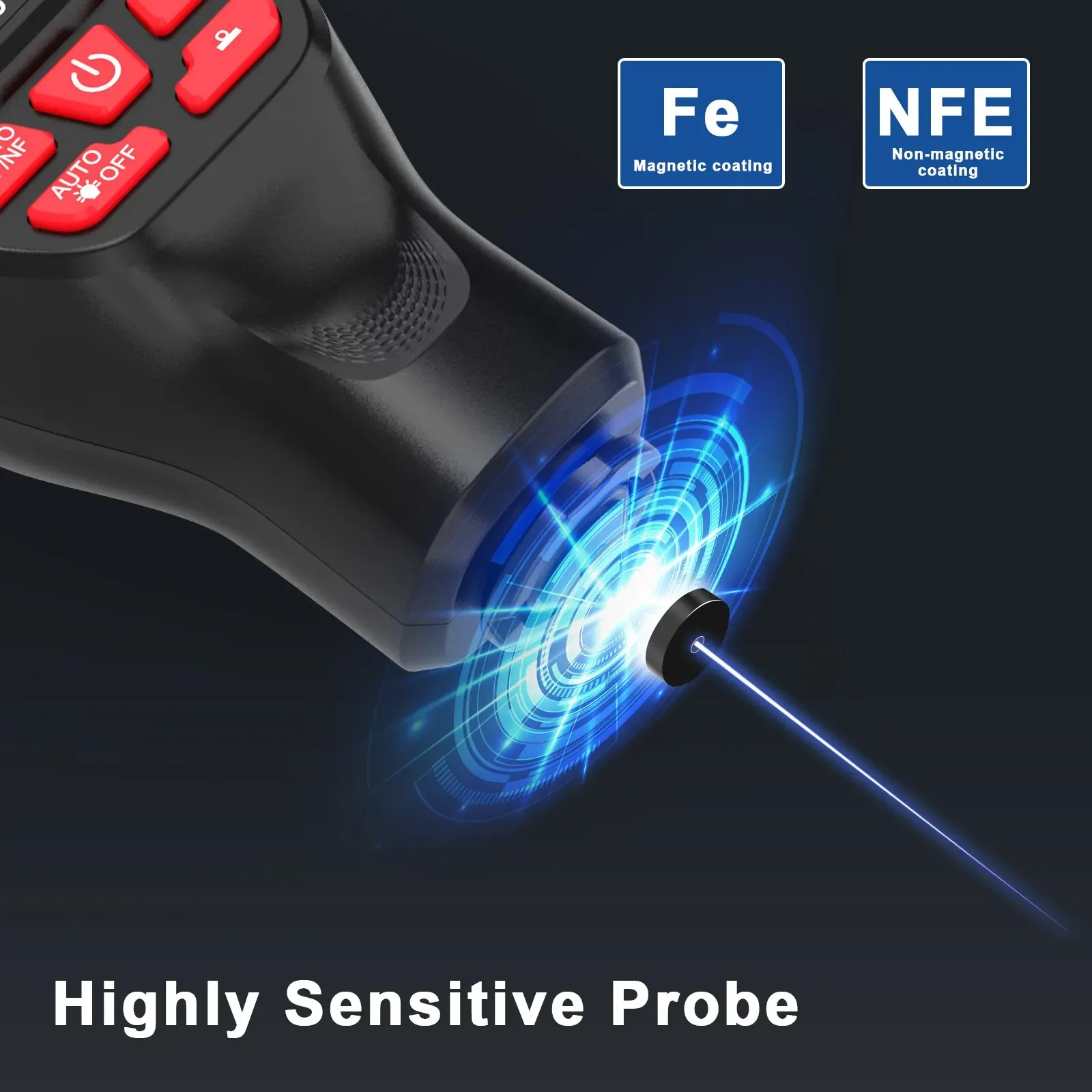 Инструмент для обнаружения толщины краски 1 комплект