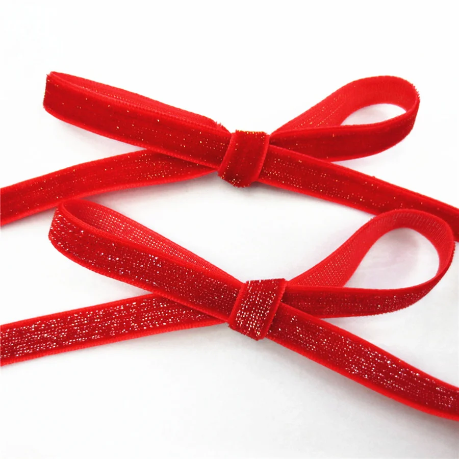 

1cm-4cm Gold Thread Silver Wire DIY Hair Ornament Headdress Material Single Side Flocking Ribbon 480