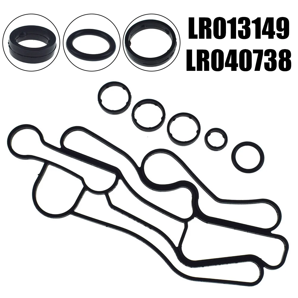 Комплект прокладок для масляного радиатора LR013149 LR040738 резина Range Rover Sport Discovery 3 0 V6