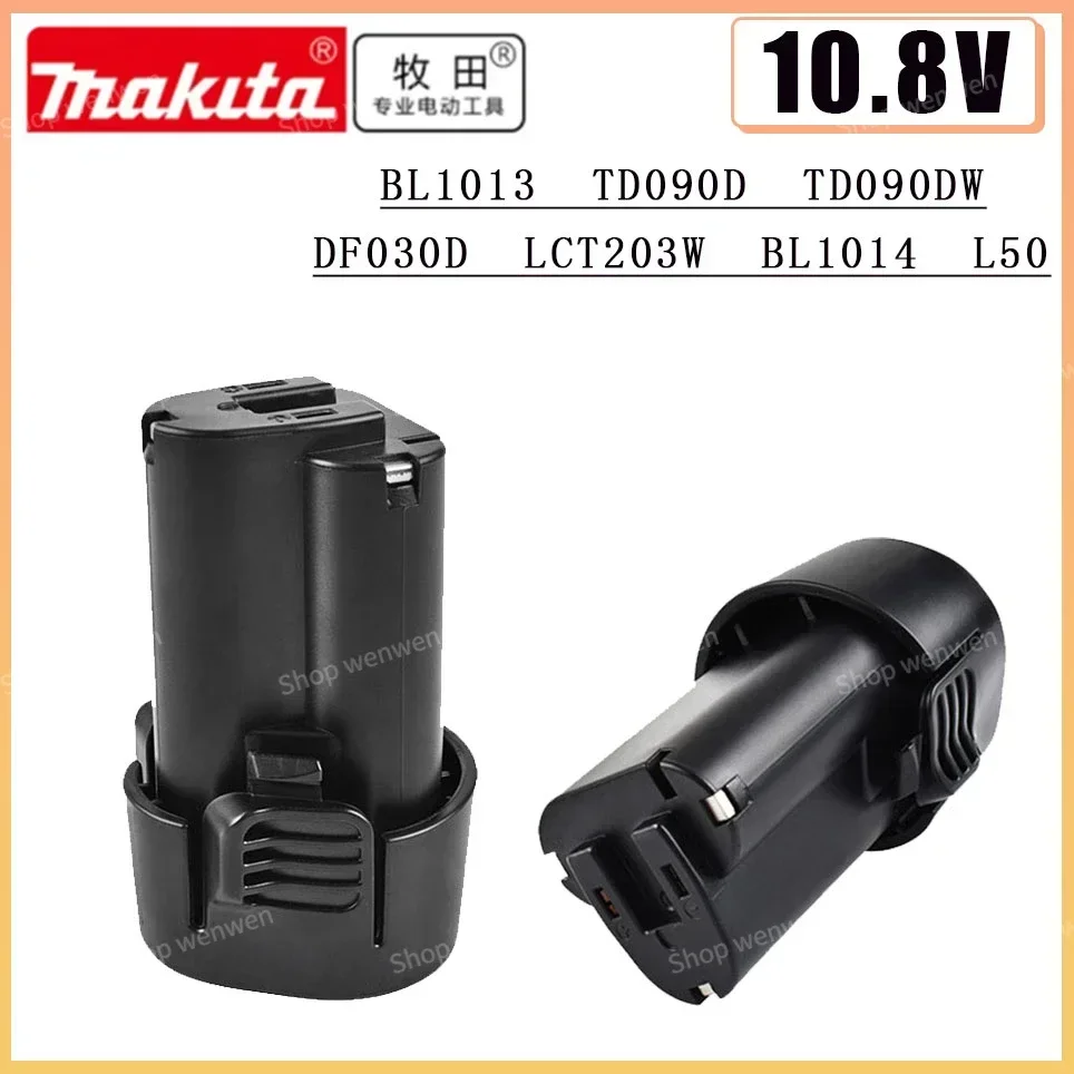 Литиевая батарея для Makita BL1013 BL1014 10 8 В макс. 2 0 Ач/3 Ач/4 Ач