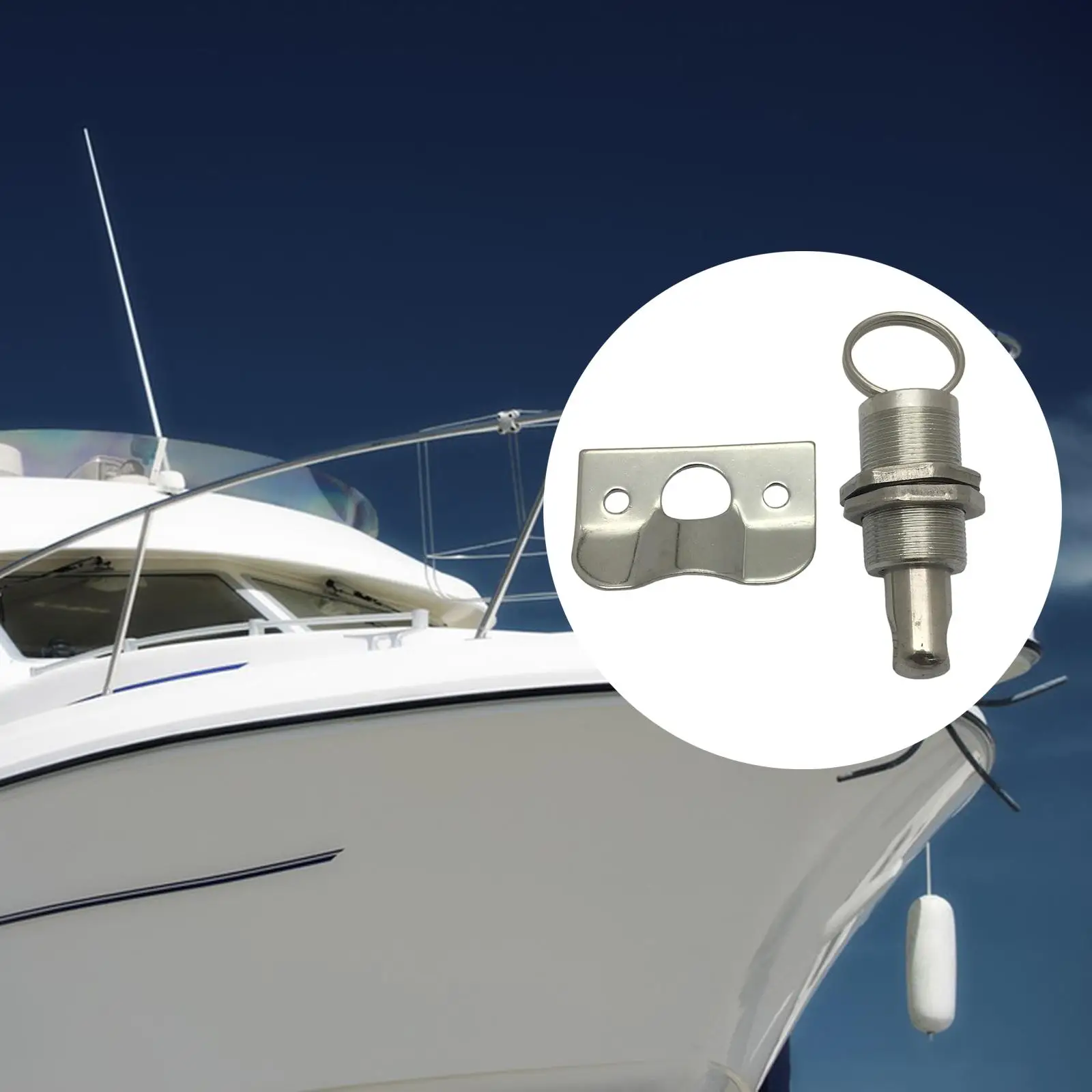 

Marine Latch Lock Fastener Hardware Multi Usage 58mm Lenght for House