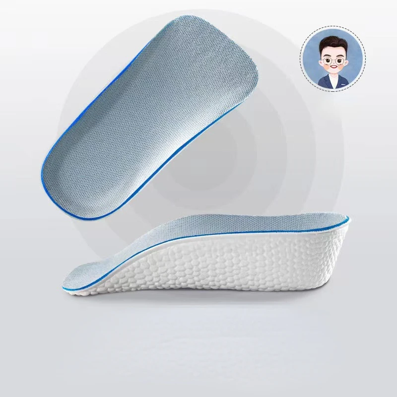 Arch height insole for men and women invisible height insole soft sole not tiring feet comfortable height for summer