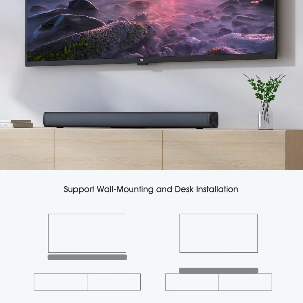 Redmi TV Колонка BT стерео Саундбар Aux 3 5 мм Проводная BT5.0 Беспроводная аудиосистема