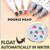 magical water painting pen floating doodle pens for kids funny montessori early education toy 4812color childrens marker pen