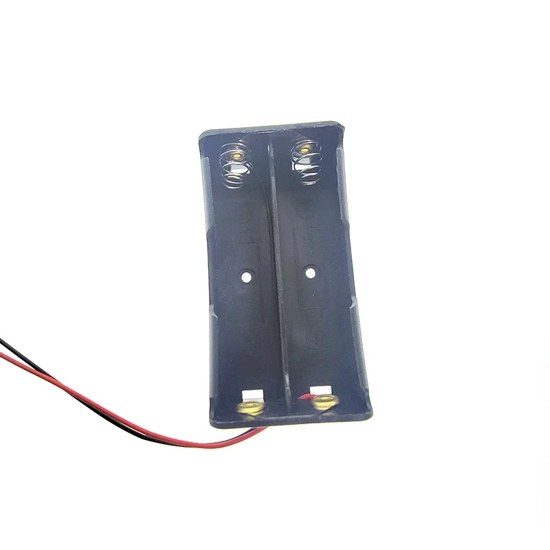 1 шт. 2-позиционный блок для аккумуляторов 18650 с проводами параллельное хранилище