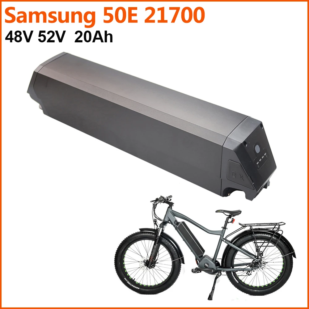 

Downtube Ebike Battery Samsung 21700 48V 52V 20Ah Electric Bicycle Battery Pack For NCM Magnum Bike 350W 500W 750W 1000W 1500W