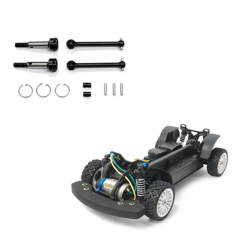 2 шт. задний приводной вал CVD 54516 39 мм для Tamiya XV-01 TC-01 XV01 TC01 1/10 обновления