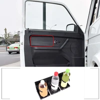 for lada niva black car styling foldable inner door panel water cup beverage storage rack car interior modification accessories