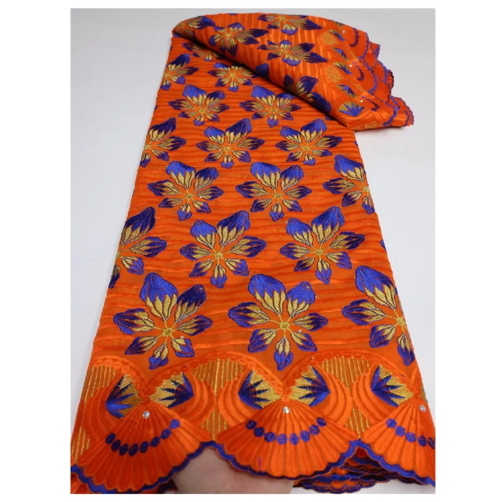 

NI.AI 2022 New Arrival Swiss Voile Lace Embroidery African Dry Lace Fabric High Quality Polyester Gambia Woman Wedding 4401B