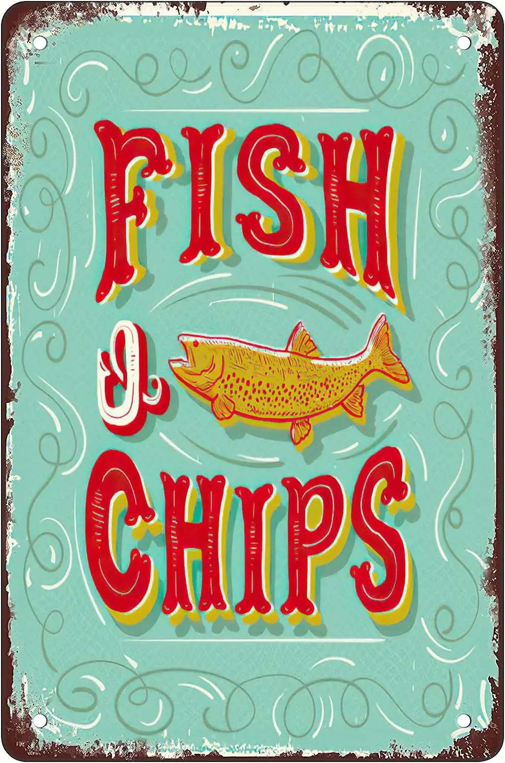 Милая Ручная надпись в виде рыбок и фишек с рыбками множеством текстур 9