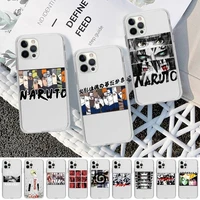 bandai anime naruto phone case for iphone 11 12 13 mini pro xs max 8 7 6 6s plus x 5s se 2020 xr clear case