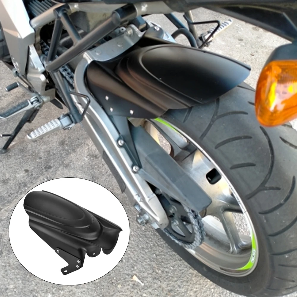 

For KAWASAKI Versys 650 KLE650 2014-2020 Splash Guard Mudguard Black Motorcycle Rear Wheel Fender Cover