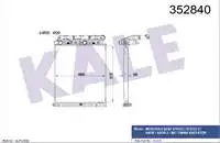 

352840 engine radiator for BENZ ACTROS ATEGO AXOR OM906 (water tank)