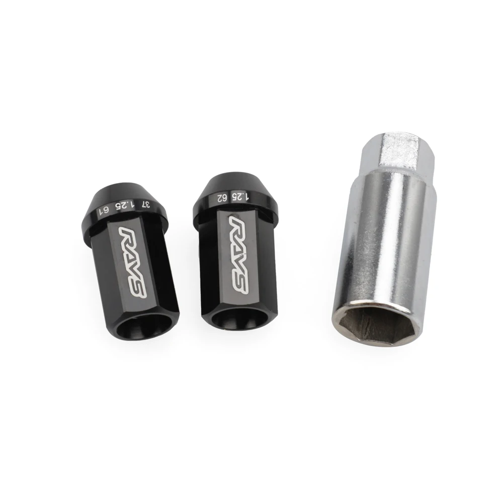 

Car Accessories RAYS Wheel Nuts Center Hub Screw 7075-T6 Aluminum For JDM Honda Toyota Mitsubishi Racing Performance