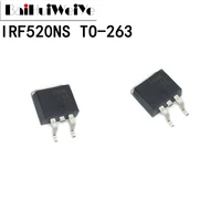 10pcs irf520ns irf520nstrlpbf irf520 f520ns to 263 new ic chipset mosfet mosft to263 three terminal voltage regulator