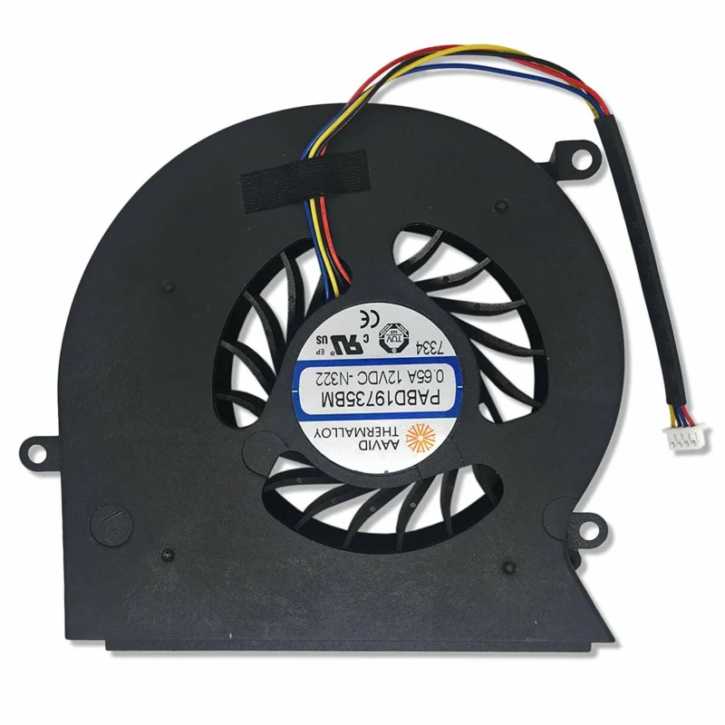 Для MSI 16L1 16L2 16L3 GT62 GT62VR 6RE 7RE CPU GPU ВЕНТИЛЯТОР PABD19735BM-N322 4-контактный