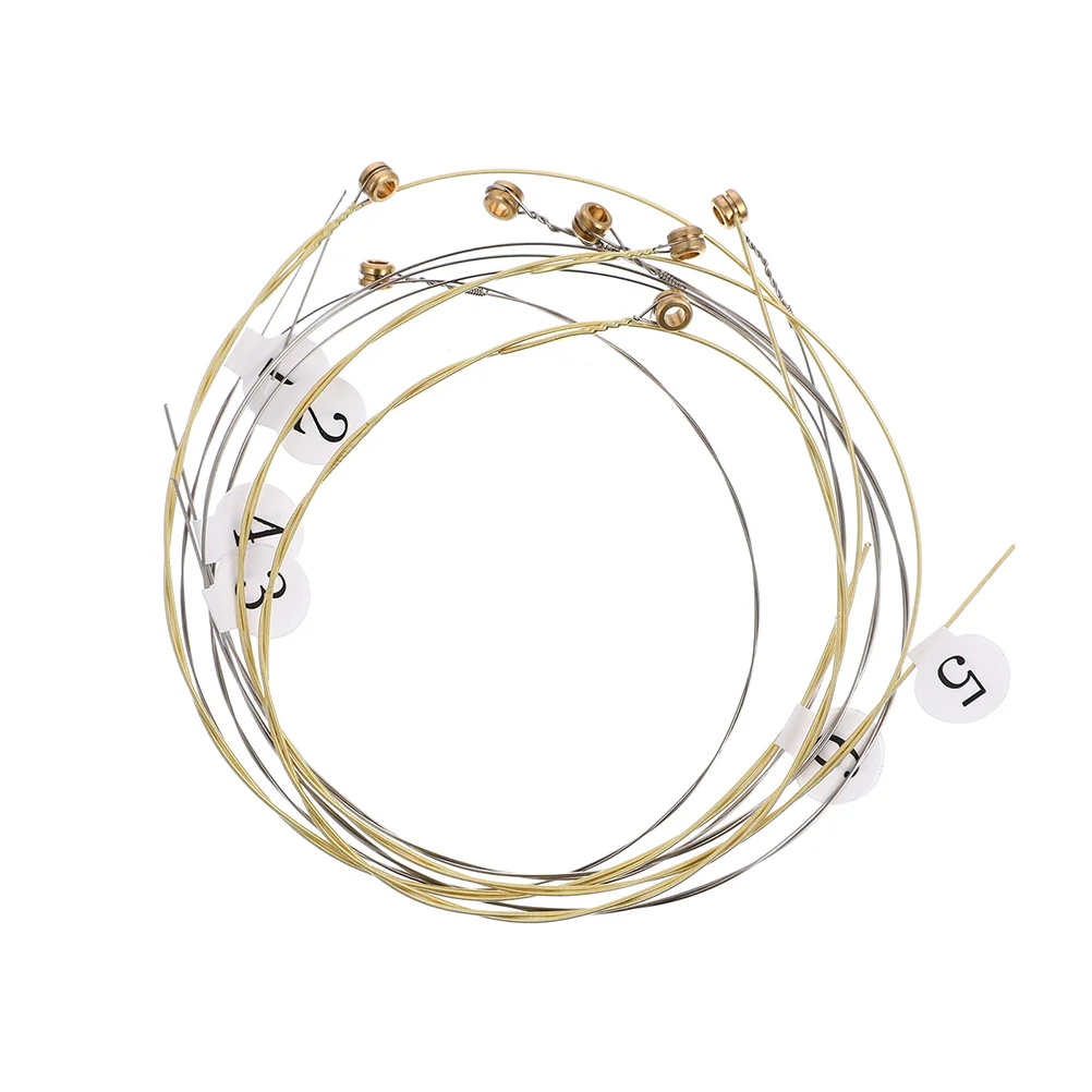 

10 Pcs Lyre Changing String Parts Strings Kit Accessories Set Replacements Steel
