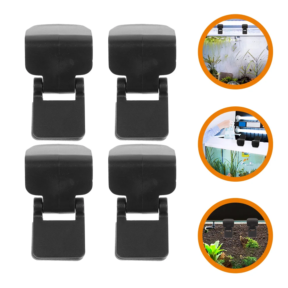 

Reptile Tank Latch Feeding Parts Plastic Turtle Buckle Aquarium Lid Clips Terrarium Supplies