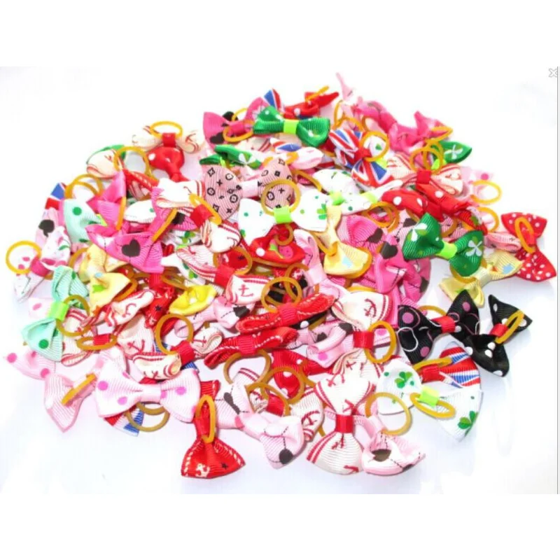 1/5 шт., разноцветные банты для волос