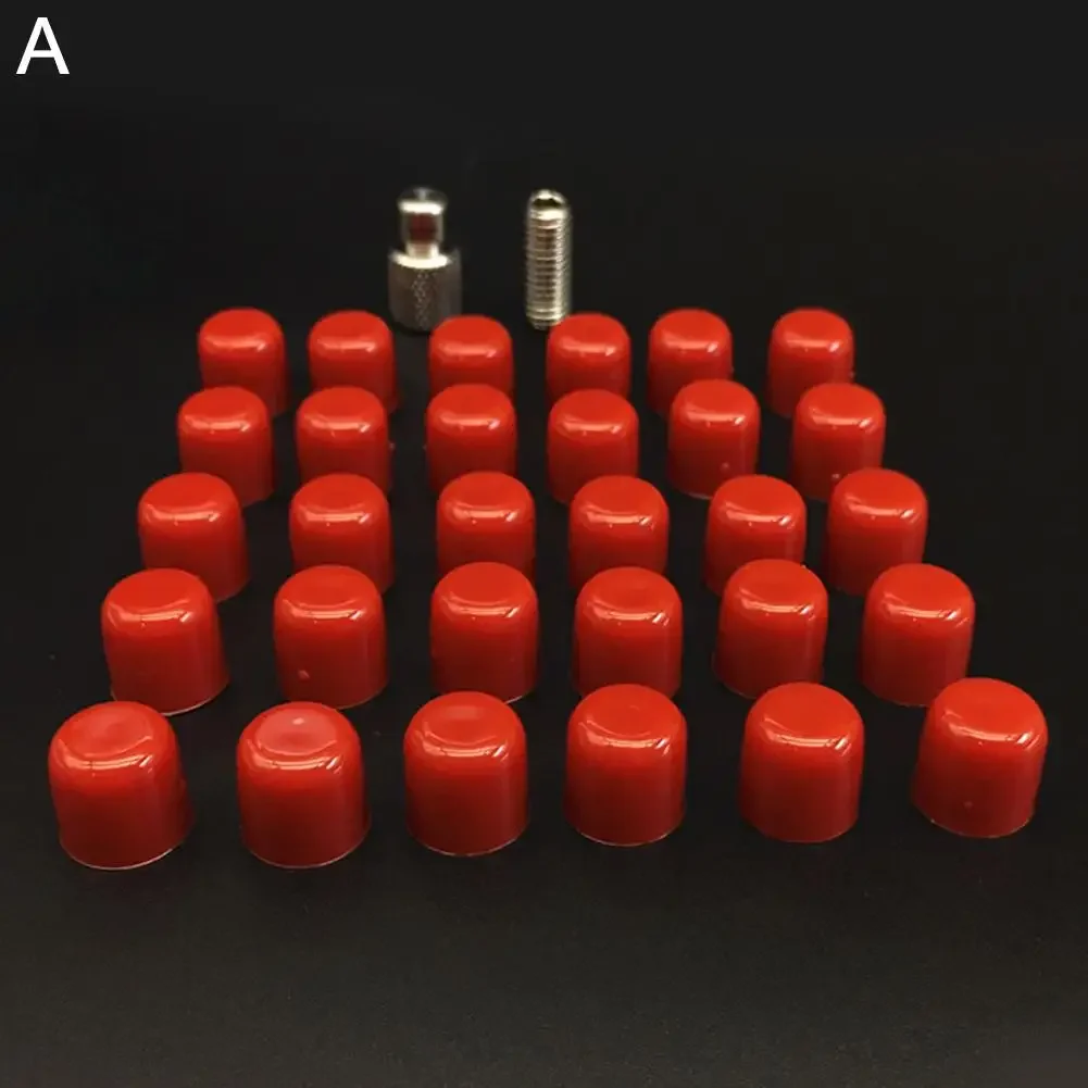 

30/60 шт. новая утолщенная резиновая верхняя крышка и маленькая красная шляпа Pdr инструмент для ремонта вмятин автомобиля Z7u7