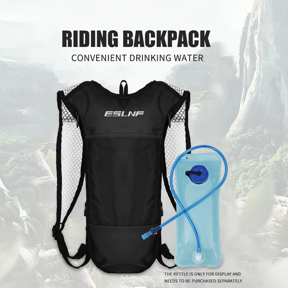 

ESLNF Bicycle Bag Outdoor Sports Water Bladder Backpack Large Capacity Wear-Resistant Backpack Waterproof Hiking Bag Cycling Bag