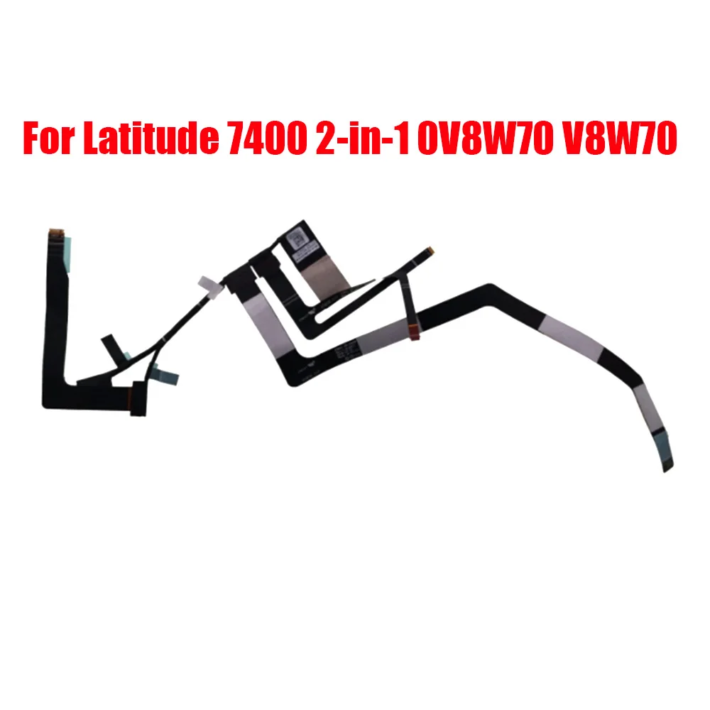 LVDS-кабель для ноутбука DELL Latitude 7400 2-в-1 EDB41 0V8W70 V8W70 DC02C00J300, новинка