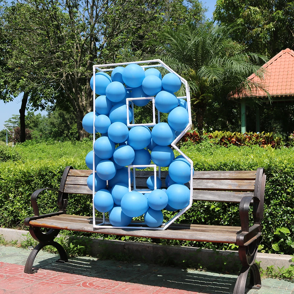 Мозаичный шаблон с буквами из ПВХ геометрический алфавит для детского дня