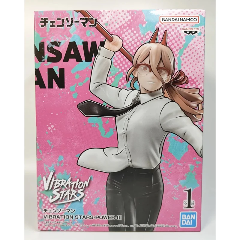 Оригинальная в наличии Banpresto Vibration Stars Chainsaw Man Power 3 аниме экшн-фигурка модель